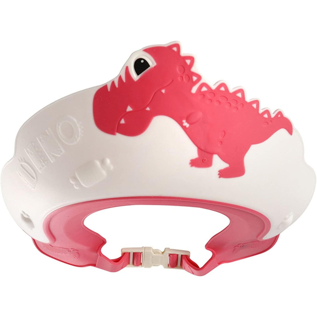 Viziera De Protectie Baie Pentru Copii, Fippy, Model Dinozaur, Dimensiune Ajustabila, Durabil, Usor De Curatat, Impotriva Samponului, Pentru Ochi Si Urechi, Tpe+Pp, 22X21 Cm - vivimall.ro
