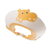 Viziera De Protectie Baie Pentru Copii, Fippy, Model Hipopotam, Dimensiune Ajustabila, Durabil, Usor De Curatat, Impotriva Samponului, Pentru Ochi Si Urechi, Tpe+Pp, 22X21 Cm - vivimall.ro