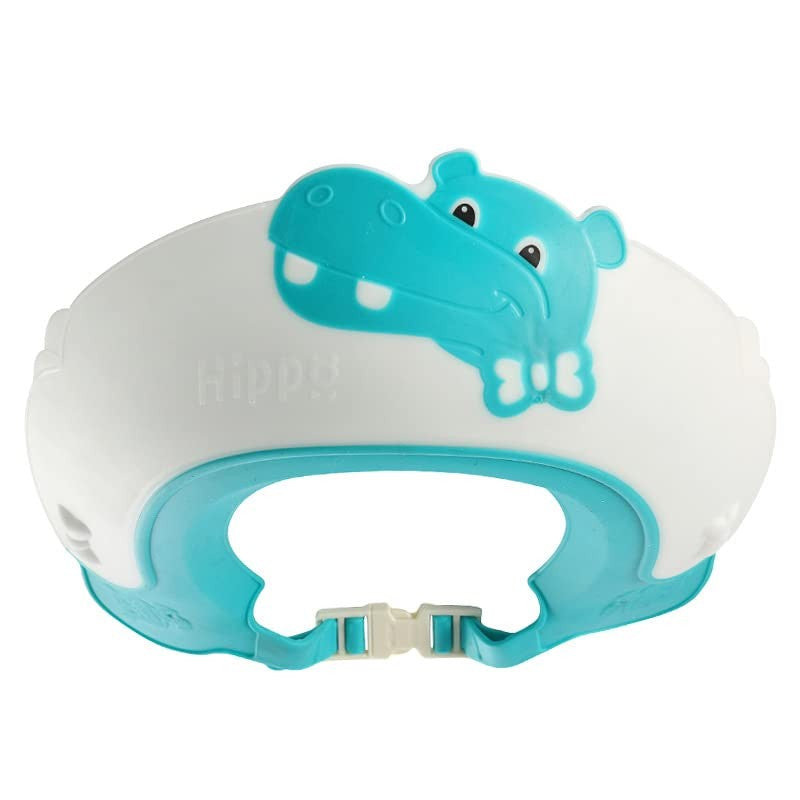 Viziera De Protectie Baie Pentru Copii, Fippy, Model Hipopotam, Dimensiune Ajustabila, Durabil, Usor De Curatat, Impotriva Samponului, Pentru Ochi Si Urechi, Tpe+Pp, 22X21 Cm - vivimall.ro
