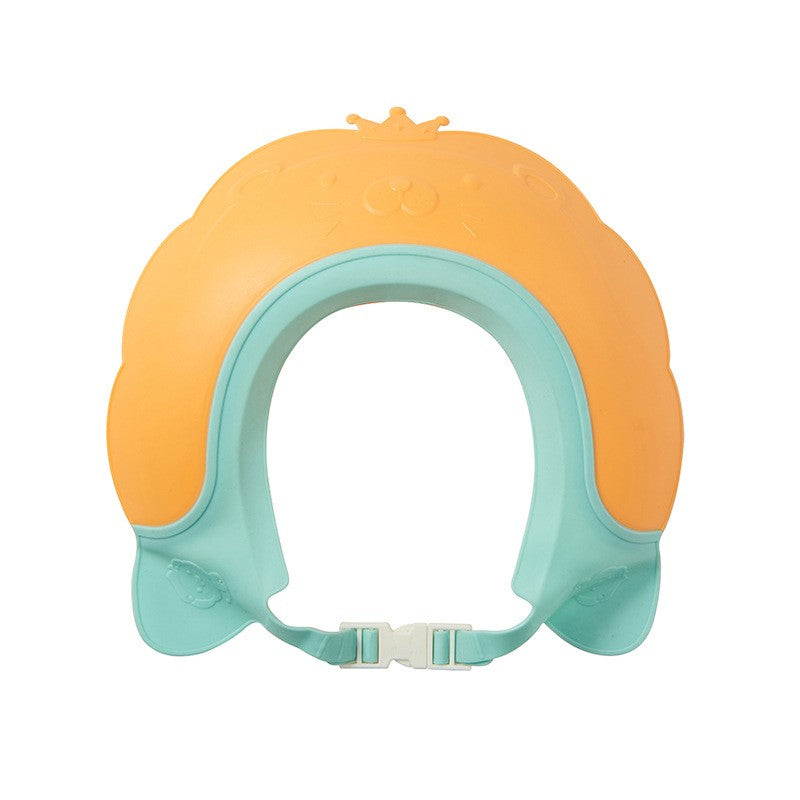 Viziera De Protectie Baie Pentru Copii, Fippy, Model Coronita Leu, Dimensiune Ajustabila, Durabil, Usor De Curatat, Impotriva Samponului, Pentru Ochi Si Urechi, Tpe+Pp, 21X20.5 Cm - vivimall.ro