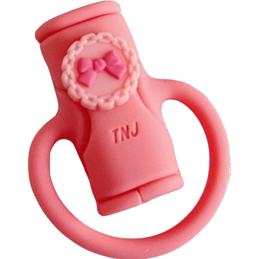 Protectie cablu USB Vivimall, din silicon, model 5, multicolor - vivimall.ro