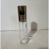Pulverizator Ulei, Otet, Vivimall, din Sticla, 100 ml, Reincarcabil, 18.3 x 4.3 cm, Capac Lucios, Argintiu - vivimall.ro
