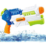 Pistol Cu Apa Pentru Copii, Rezervor, Pentru Piscina/Plaja, 6Ani+, Albastru/Multicolor, 1000Ml - vivimall.ro