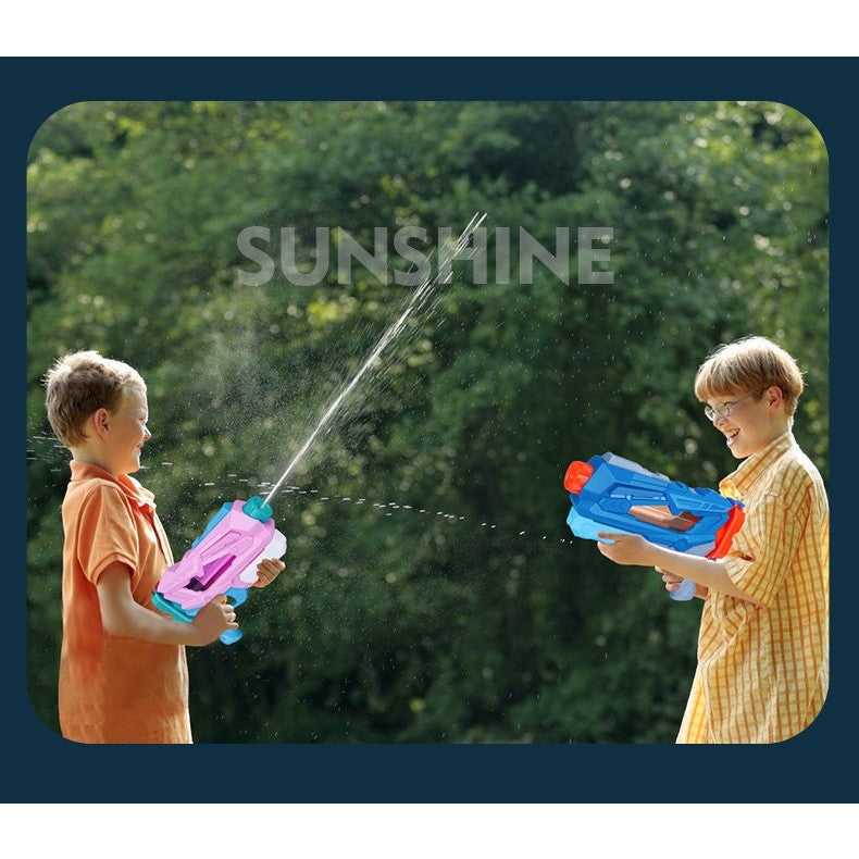 Pistol cu Apa pentru Copii, Rezervor, Pentru Piscina/Plaja, Vivimall, 6ani+,  5 duze, Quick Fill, Roz, 800ML - vivimall.ro