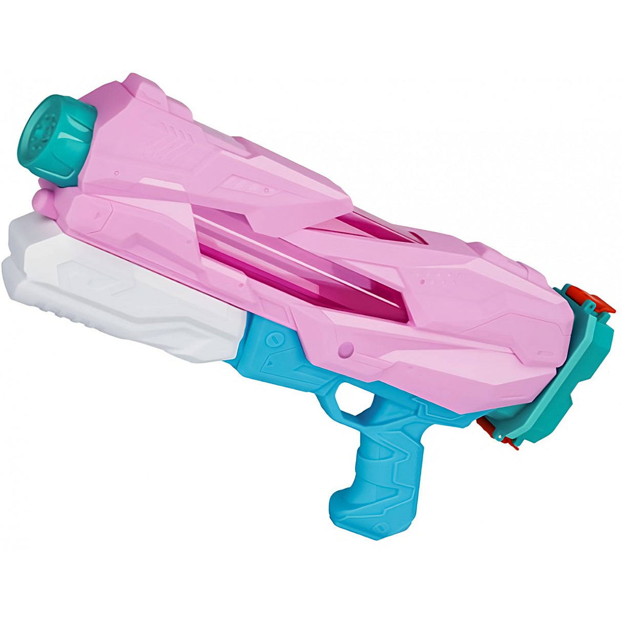 Pistol Cu Apa Pentru Copii, Rezervor, Pentru Piscina/Plaja, 6Ani+, 5 Duze, Quick Fill, 800Ml - vivimall.ro