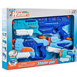 Set 3x Pistol cu Apa pentru Copii, Vivimall, 6ani+, Albastru, 1x 1500 ML +  1x 500 ML +  1x 300 ML - vivimall.ro