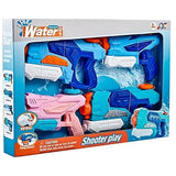 Set 4x Pistol cu Apa pentru Copii, Vivimall, 6ani+, Multicolor, 2x 550 ML +  2x 300 ML - vivimall.ro