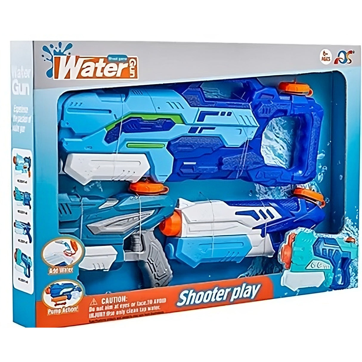 Set 3 Pistoale Apa | SplashForce - vivimall.ro