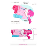 Pistol Cu Apa Pentru Copii, Rezervor, Pentru Piscina/Plaja, 6Ani+, Roz, 2000Ml - vivimall.ro