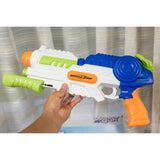 Set 2x Pistol cu Apa pentru Copii, Rezervor, Pentru Piscina/Plaja, Vivimall, 6ani+, Roz + Albastru, 1000 ML - vivimall.ro
