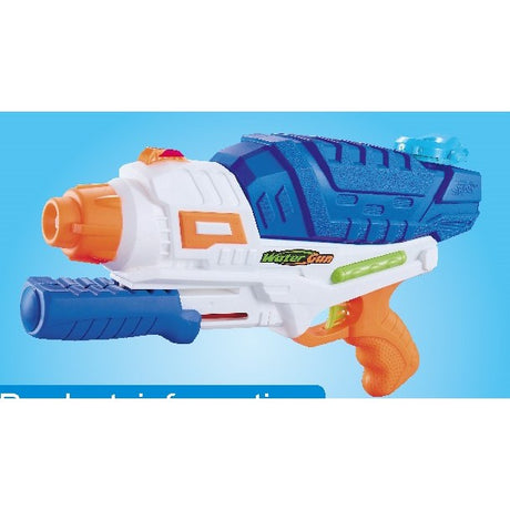Pistol Cu Apa Pentru Copii, Rezervor, Pentru Piscina/Plaja, 6Ani+, Albastru/Multicolor, 1000Ml, Model 2 - vivimall.ro