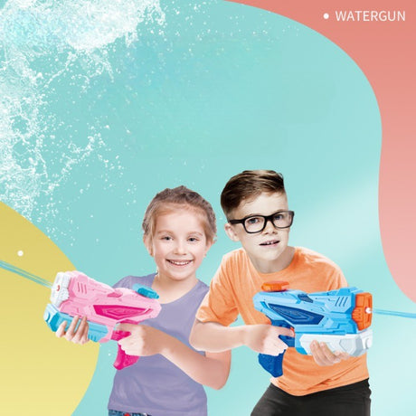 Pistol Cu Apa Pentru Copii, Rezervor, Pentru Piscina/Plaja, 6Ani+, 3 Duze, 300Ml - vivimall.ro
