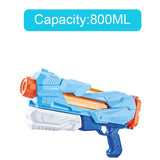 Pistol Cu Apa Pentru Copii, Rezervor, Pentru Piscina/Plaja, 6Ani+, 5 Duze, Quick Fill, 800Ml - vivimall.ro
