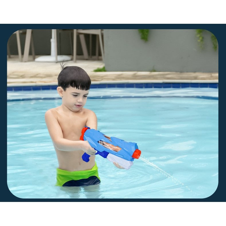 Pistol Cu Apa Pentru Copii, Rezervor, Pentru Piscina/Plaja, 6Ani+, 5 Duze, Quick Fill, 800Ml - vivimall.ro