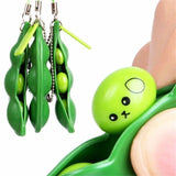 Breloc Pastaie Mazare Antistres Verde | GreenStres