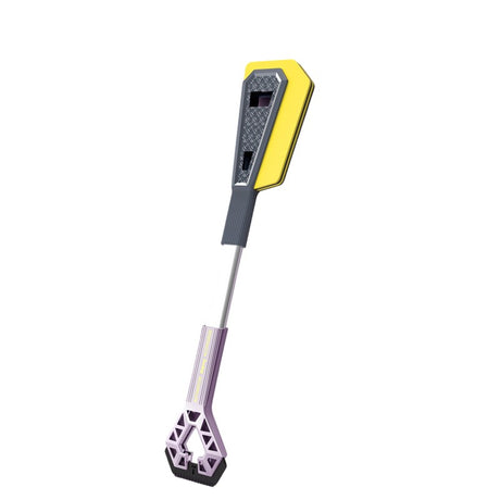 Racleta Auto pentru Zapada cu Doua Capete, Vivimall, Universala, Deszapezire Masina, cu Maner, Ergonomica, Detasabila, pentru Geamuri si Caroserie, Usor de Utilizat, 61x12.5 cm, Mov - vivimall.ro