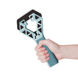 Racleta Auto pentru Zapada cu un Capat, Vivimall, Universala, Deszapezire Masina, cu Maner, Ergonomic, Detasabila, pentru Geamuri si Caroserie, Usor de Utilizat, 23.5x4.3 cm, Albastru - vivimall.ro