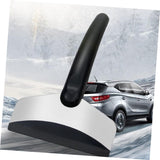 Racleta pentru Masina, Vivimall, pentru Deszapezire, din ABS si Otel Inoxidabil, 17 x 11 cm, Negru - vivimall.ro
