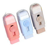 Radiera, Cu 2 Rezerve, Reglare Pull-Push, Din Cauciuc,