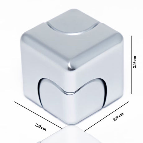Fidget Spinner cub Flippy dezasamblat în două piese magnetice independente, detaliu rulment R188