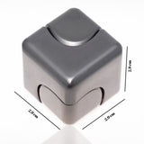 Fidget spinner Flippy dezasamblat în două piese magnetice independente, aliaj zinc CNC