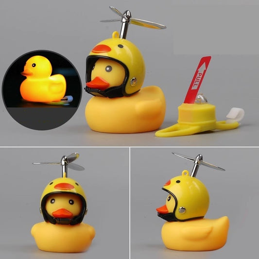 Ratusca Decorativa, Pentru Bicicleta, Motocicleta, Masina, Cu Sistem De Prindere, Lumini, 7.5 X 9 Cm, Cu Casca - vivimall.ro