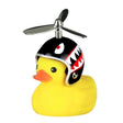 Ratusca Decorativa, Pentru Bicicleta, Motocicleta, Masina, Cu Sistem De Prindere, Lumini, 7.5 X 9 Cm, Cu Casca - vivimall.ro