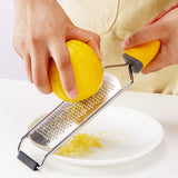 Razatoare Manuala Perie Inclusa, Inox, Usor De Utilizat, 31X6.7 Cm, Galben - vivimall.ro