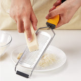 Razatoare Manuala Perie Inclusa, Inox, Usor De Utilizat, 31X6.7 Cm, Galben - vivimall.ro