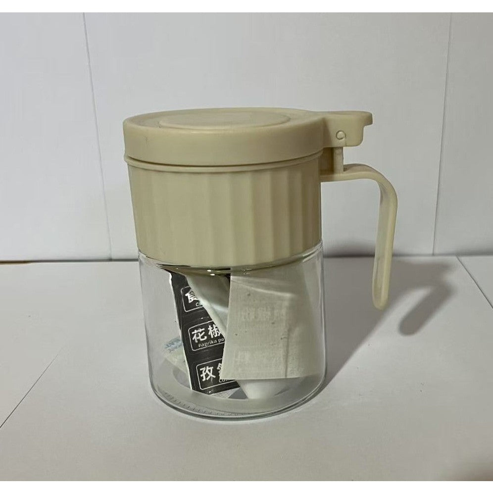 Recipient Condimente, Din Stilca, 180 Ml, Cu Maner Si Lingurita, Capac Mat,