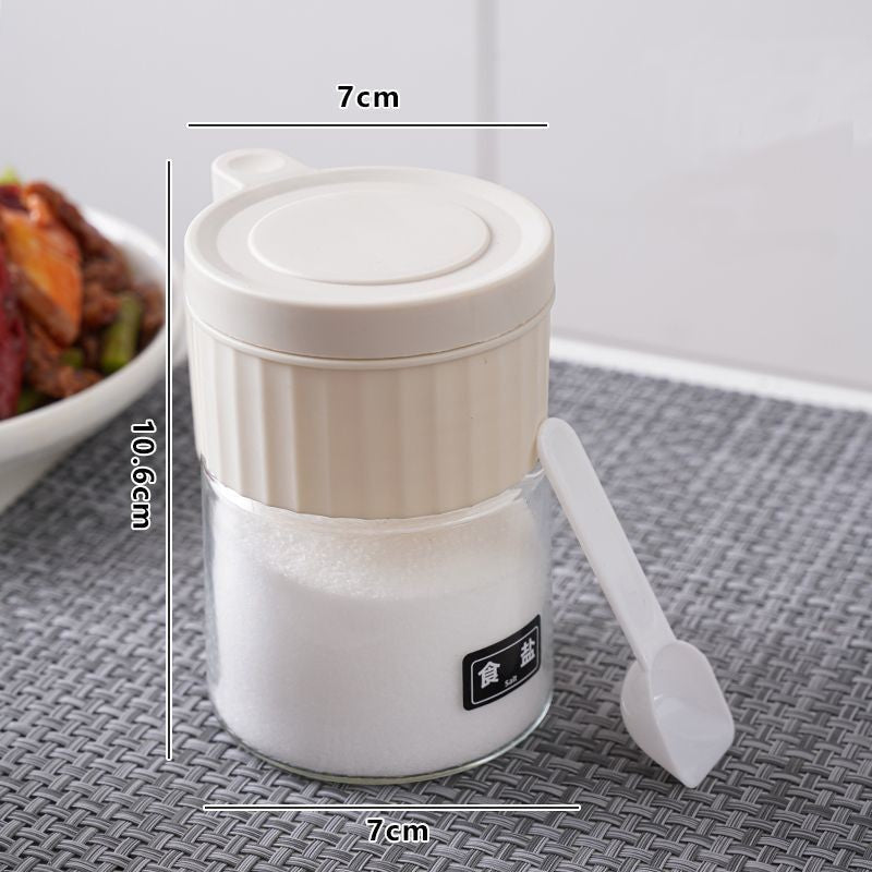Recipient Condimente, Din Stilca, 180 Ml, Cu Maner Si Lingurita, Capac Mat,