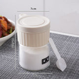 Recipient Condimente, Din Stilca, 180 Ml, Cu Maner Si Lingurita, Capac Mat,