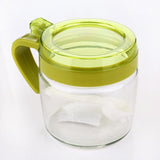 Recipient Condimente, Din Stilca, 180 Ml, Cu Maner Si Lingurita, Capac Transparent,