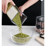 Recipient din Plastic, Vivimall, pentru Alimente/Obiecte, Inchidere Ermetica, 10.2 x 24.2 cm, 1800 ml, Transparent - vivimall.ro