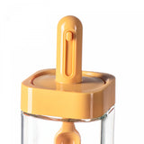 Recipient Pentru Depozitarea Condimentelor, Borcan Din Sticla, Capac Si Lingura Incorporate, Uz Casnic, 300 Ml, 7.1X7.1X14.8 Cm - vivimall.ro