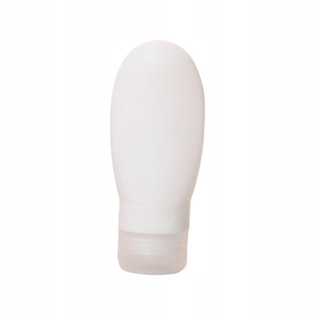Recipient Portabil Din Silicon Elegant De Voiaj, Sticla De Calatorie, Potrivita Pentru Lotiune, Sampon Si Alte Lichide, Anti-Scurgere, Cu Posibilitate De Reumplere, Capacitate 90Ml - vivimall.ro