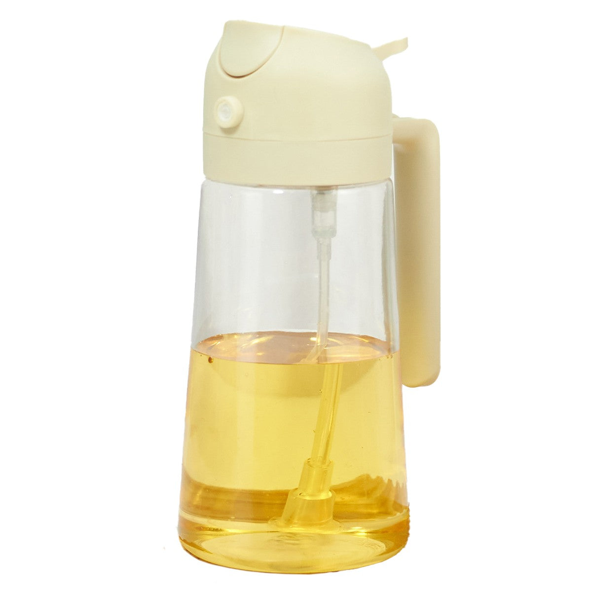 Recipient Ulei 2 In 1, Functie Spray & Turnare, Din Sticla, Fara Scurgere, , 470 Ml