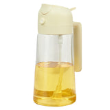 Recipient Ulei 2 In 1, Functie Spray & Turnare, Din Sticla, Fara Scurgere, , 470 Ml