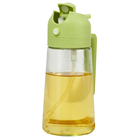 Recipient Ulei 2 In 1, Functie Spray & Turnare, Din Sticla, Fara Scurgere, , 470 Ml