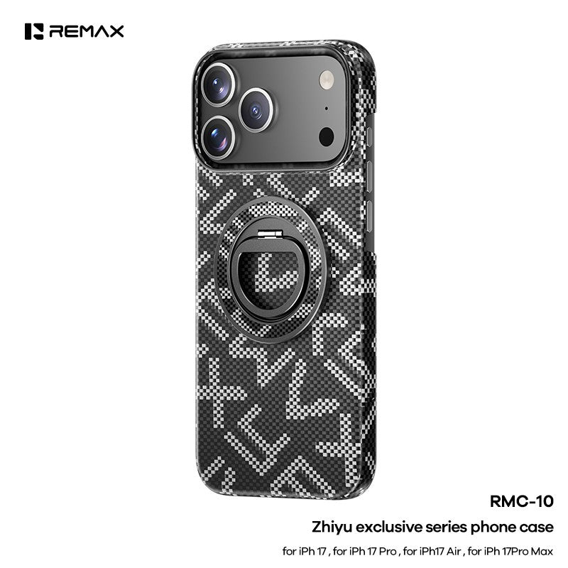 Husa pentru iPhone 17, Vivimall, Suport Magnetic, Negru - vivimall.ro