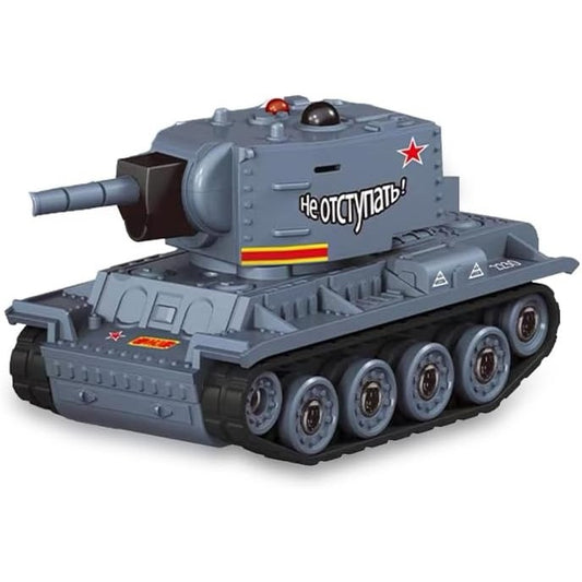 Mini Tanc cu Telecomanda, Vivimall, Wireless, 4 x 8 x 4 cm, cu Infrarosu, Gri - vivimall.ro