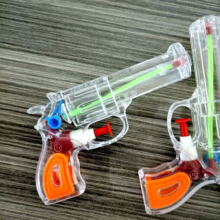 Pistol Cu Apa Transparent Cu Portocaliu | AquaFun 1