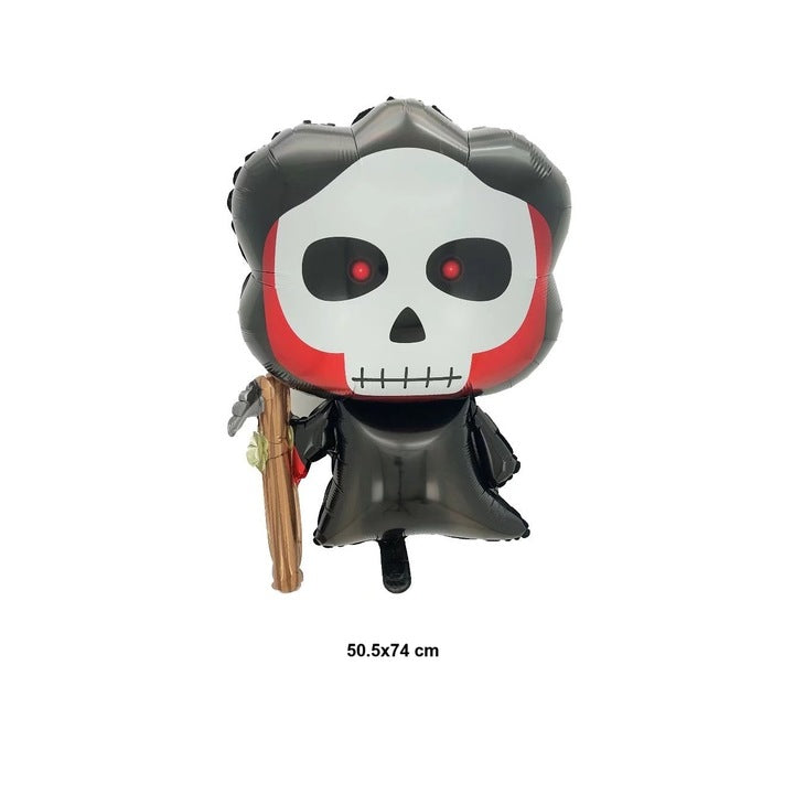 Set 5 Baloane Halloween Craniu | FestiFolie