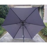 Umbrela Gradina 2,5 M Gri | OmbraLux
