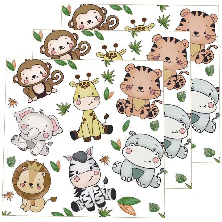 Set 20 De Servetele De Masa Jungle | JungleJoy
