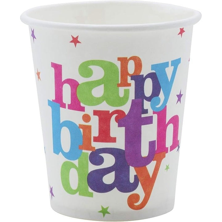 Set 6 Pahare De Carton Happy Birthday | BirthdayMagic