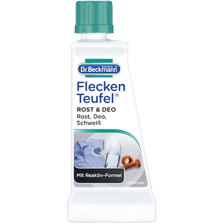 Dr. Beckmann — Soluție îndepărtare pete (Rugină & Deodorant), 50 ml - vivimall.ro