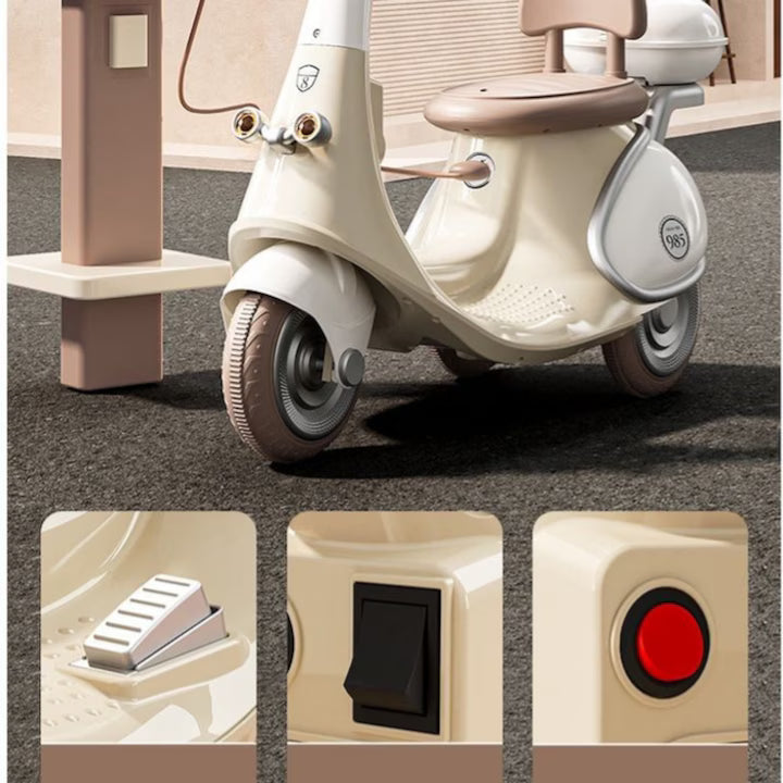 Motocicleta Electrica 3 Roti cu Telecomanda | KidMoto