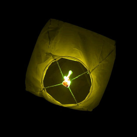 Lampion Zburator Galben | SkyBloom 2