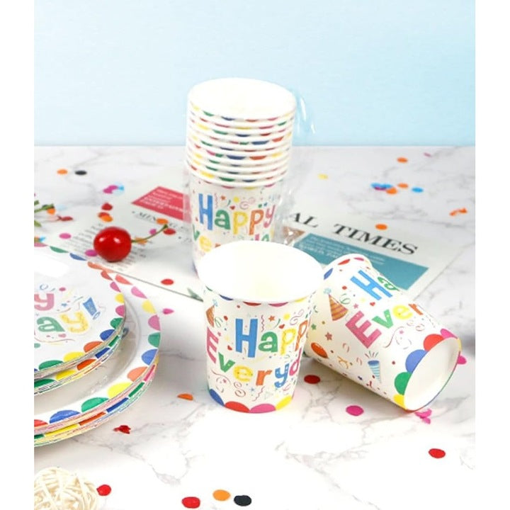 Set 10 Pahare De Carton Happy Everyday | JoyCup